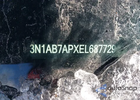 2014 Nissan Sentra S z USA, uszkodzony, nr VIN 3N1AB7APXEL687729